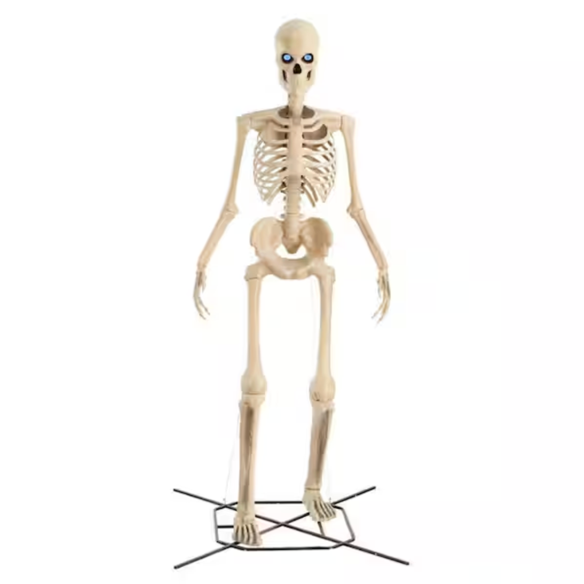12 ft. Grave & Bones Giant-Sized Skelly with Animated LCD Eyes H5