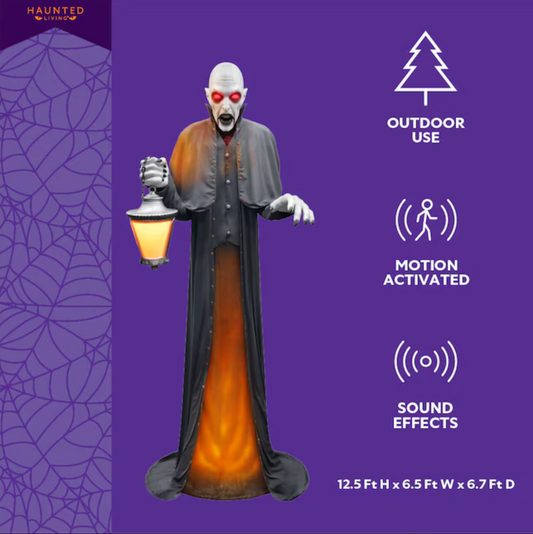 12-ft Motion-Activated Animatronic Nightwalker with Lights and Sounds