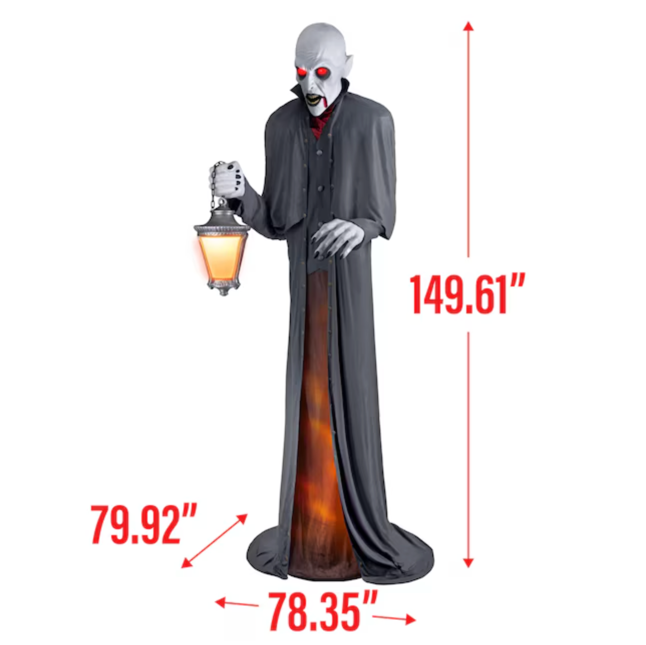12-ft Motion-Activated Animatronic Nightwalker with Lights and Sounds