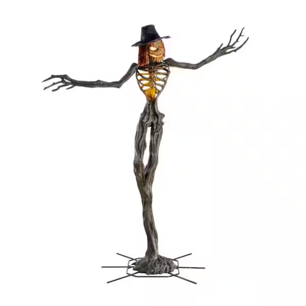 15 ft. Gruesome Grounds Giant-Sized Animated LED Worricrow H10