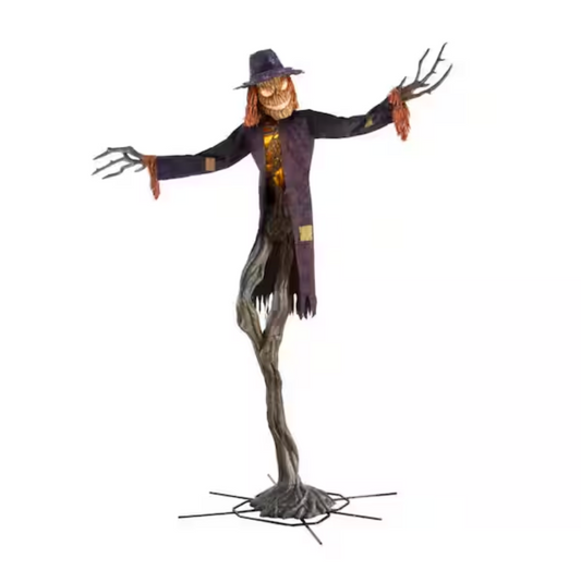 15 ft. Gruesome Grounds Giant-Sized Animated LED Worricrow H10