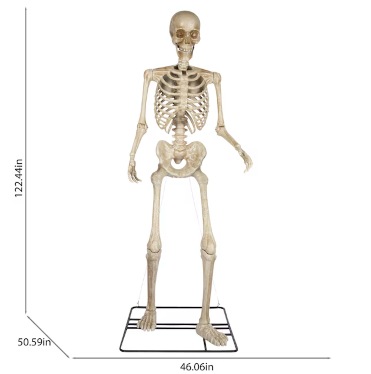 10-ft Poseable Skeleton Decoration
