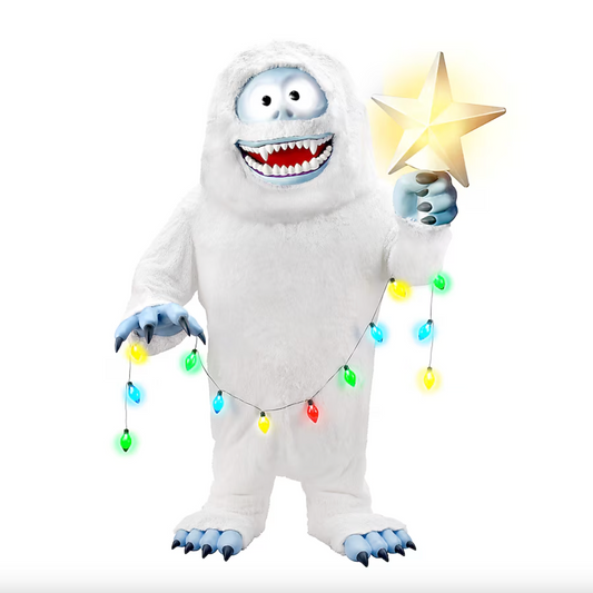 9.75-ft LED Animatronic Abominable Snow Monster Yard Decoration