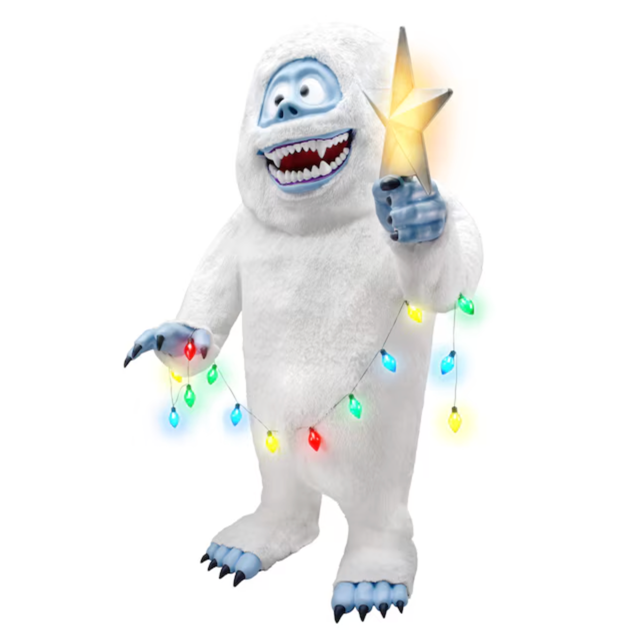 9.75-ft LED Animatronic Abominable Snow Monster Yard Decoration