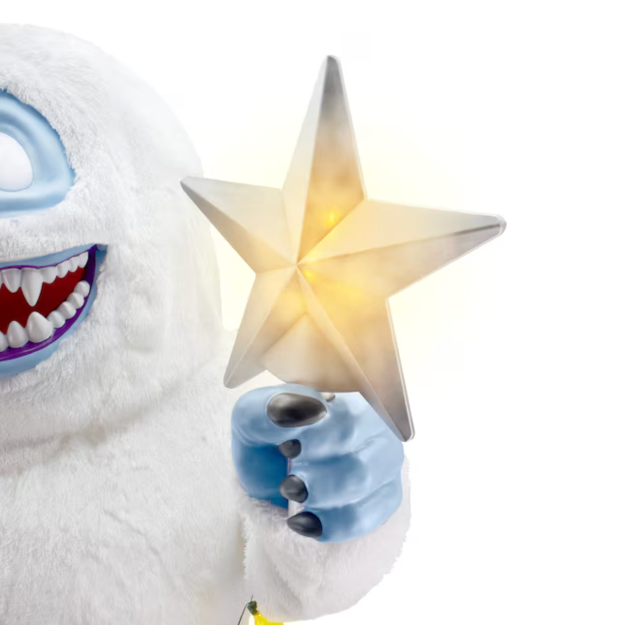 9.75-ft LED Animatronic Abominable Snow Monster Yard Decoration