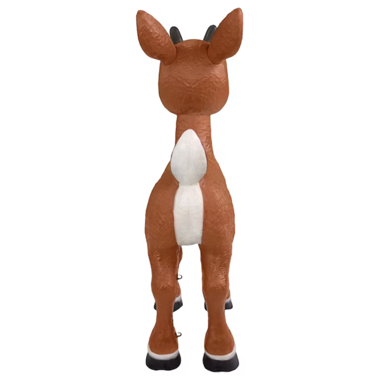 3-ft LED Animatronic Red-Nosed Reindeer Yard Decoration